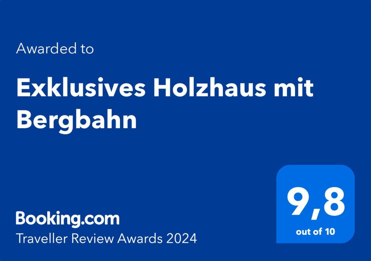 Exklusives Holzhaus Mit Bergbahn - Baden-Baden Im Schwarzwald Villa Dış mekan fotoğraf